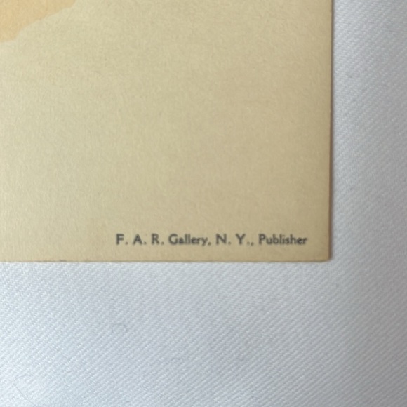 Kate Greenaway / 3 Prints / 6x6 / 
Vintage/ Girl in Red Dress x 2 / Green Dresse - Picture 3 of 6